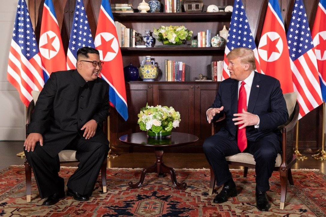 Mötet mellan Kim Jong Un och Donald Trump i Singapore