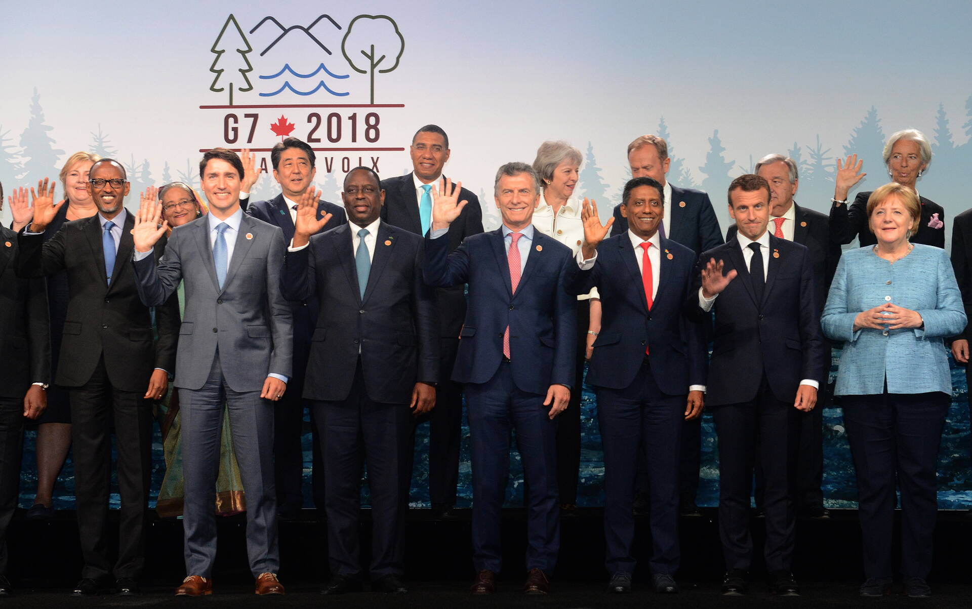 G7 mötet får USA att vända sig mot sina allierade